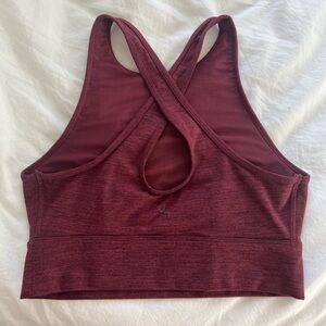 NWOT JoyLab Longline Maroon Sports Bra - SIZE MED